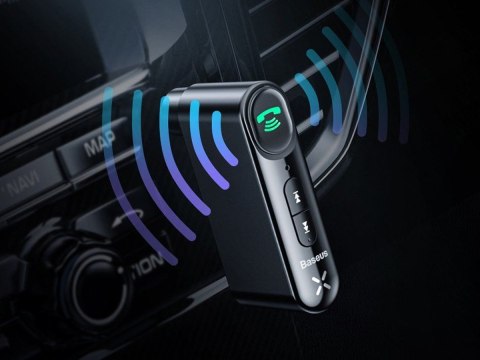Odbiornik dźwięku Bluetooth 5.0 Baseus audio AUX mini jack do samochodu