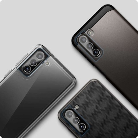 Szkło Spigen Optik.TR Camera Lens do Samsung Galaxy S21 Black