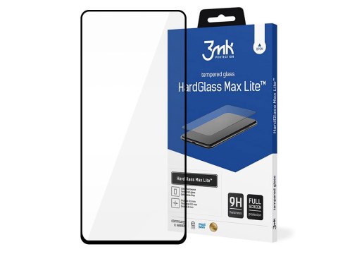 Szkło hartowane na cały ekran 3mk HardGlass Max Lite do P Smart 2021 Black