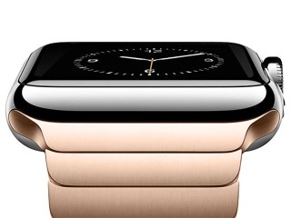 Bransoleta Alogy Stainless Steel do Apple Watch 38/40/41mm Różowe złoto