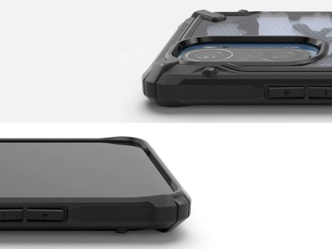 Etui Ringke Fusion X do Poco F3/Mi 11X/ 11i/ Redmi K40/ Plus/ Pro Moro Black