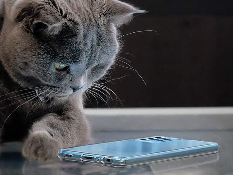 Etui Spigen Liquid Crystal do Samsung Galaxy A72 Crystal Clear