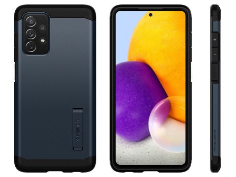 Etui Spigen Tough Armor do Samsung Galaxy A72 Metal Slate