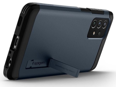 Etui Spigen Tough Armor do Samsung Galaxy A72 Metal Slate