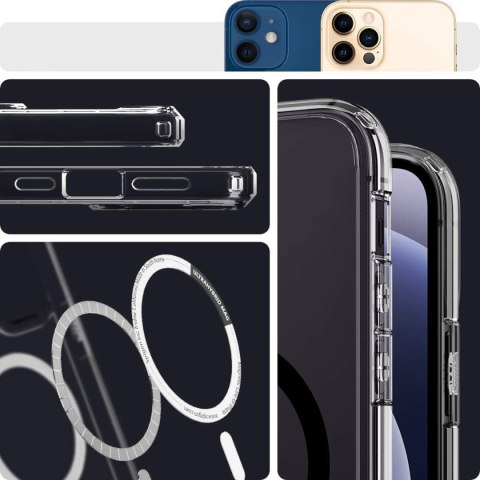 Etui Spigen Ultra Hybrid Mag do Apple iPhone 12/ 12 Pro Black