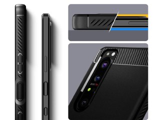 Etui obudowa Spigen Rugged Armor do Sony Xperia 1 III Matte Black