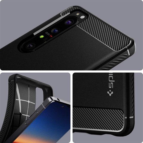 Etui obudowa Spigen Rugged Armor do Sony Xperia 1 III Matte Black