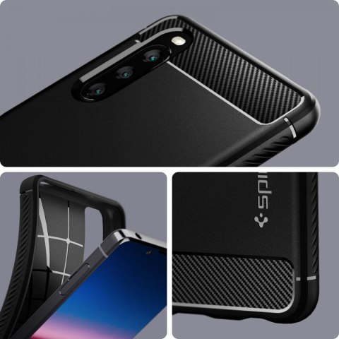 Etui obudowa Spigen Rugged Armor do Sony Xperia 10 III Matte Black