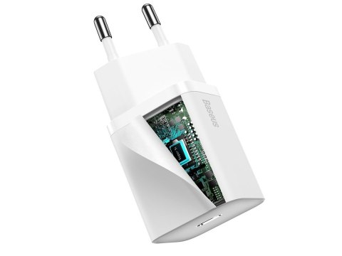 Ładowarka sieciowa Baseus Super Si Quick Charger 1C 20W White