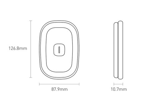 Lampka samochodowa Baseus Bright do czytania Czarna