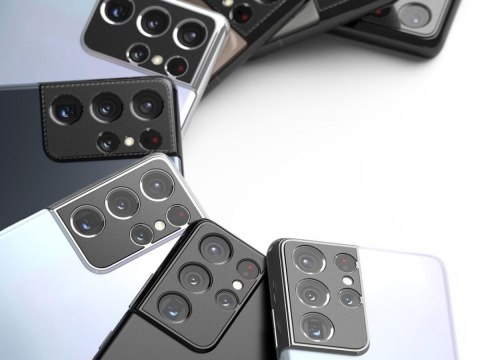 Nakładka ochronna Ringke Camera Styling do Samsung Galaxy S21 Ultra Black