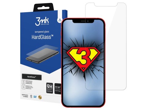 Szkło hartowane 3mk HardGlass 9H do Apple iPhone 12 Mini