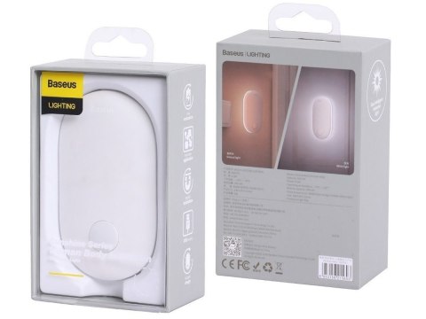 Bezprzewodowa lampka nocna Baseus Light z czujnikiem ruchu i zmierzchu