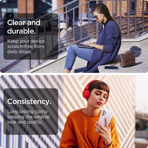 Etui Spigen Liquid Crystal do Samsung Galaxy A52s/ A52 LTE/ 5G Glitter Crystal