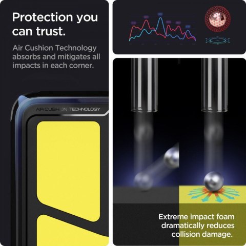 Etui Spigen Tough Armor do Samsung Galaxy A72 Black