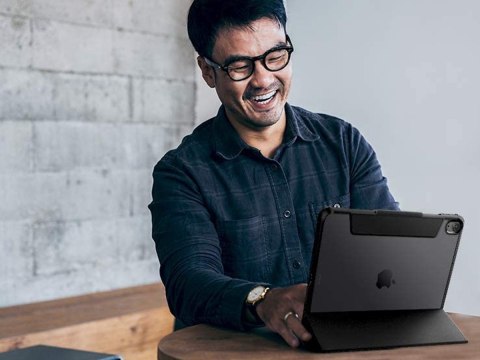 Etui Spigen Ultra Hybrid Pro Pencil do Apple iPad Air 6 11" 2024 / 4 2020 / 5 2022 Black