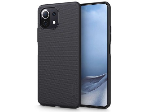 Etui obudowa Nillkin Frosted Shield do Xiaomi Mi 11 Lite/ Mi 11 Lite 5G Black
