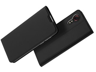 Etui ochronne z klapką Dux Ducis Skin skórzane do Samsung Galaxy Xcover 5 Czarne