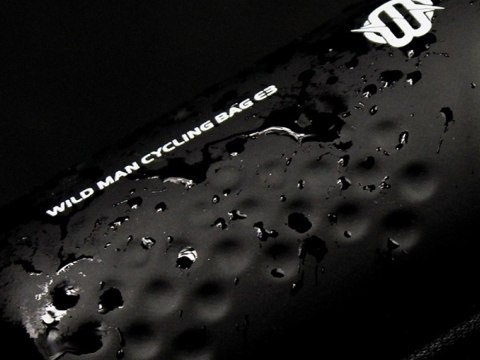 Etui torba sakwa na bidon uchwyt rowerowy Wildman Bag E3 0,8l Czarny