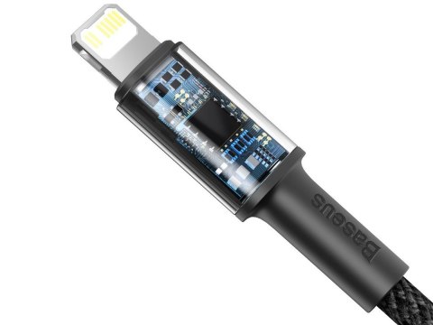 Kabel 2m Baseus Density przewód USB-C Type C na Lightning PD 20W 5A Black