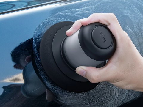 Polerka samochodowa Baseus Lazy Waxing aplikator + wosk czarna