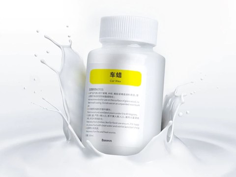 Polerka samochodowa Baseus Lazy Waxing aplikator + wosk czarna