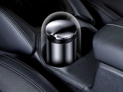 Popielniczka samochodowa Baseus Car Ashtray z diodą LED szara