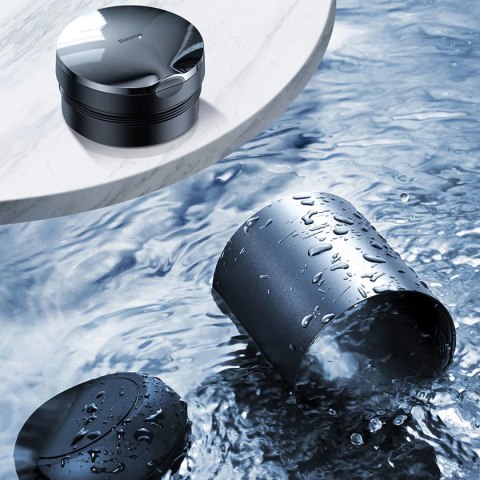 Popielniczka samochodowa Baseus Car Ashtray z diodą LED szara