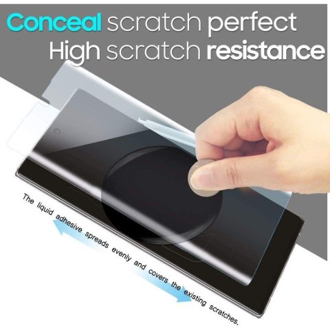 Szkło hartowane z lampą UV Whitestone Glass do Galaxy Note 20 Ultra Clear