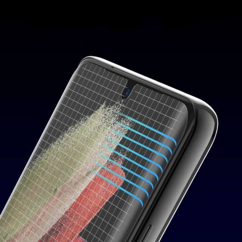 Szkło hartowane z lampką UV Whitestone Glass do Samsung Galaxy S21 Ultra