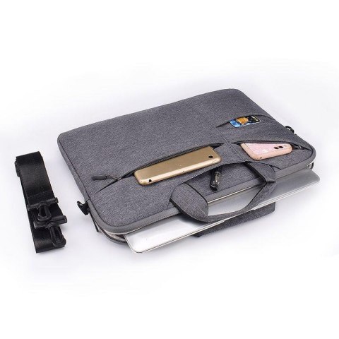 Torba etui PocketBag pokrowiec na ramię do laptopa 16 do MacBook Air/ Pro Dark Grey