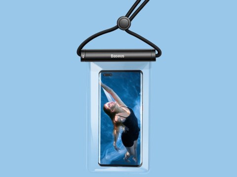 Uniwersalne etui wodoodporne wodoszczelne do telefonu 7.2 Baseus IPX8 czarne