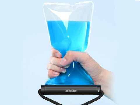 Uniwersalne etui wodoodporne wodoszczelne do telefonu 7.2 Baseus IPX8 czarne