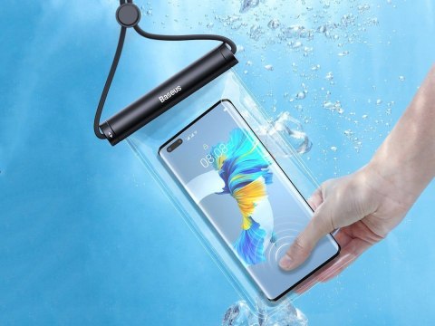 Uniwersalne etui wodoodporne wodoszczelne do telefonu 7.2 Baseus IPX8 czarne