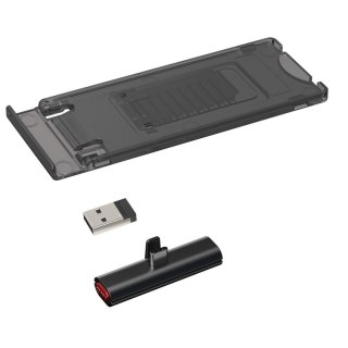 Adapter Bluetooth USB-C Baseus GAMO BA05, audio + szybkie ładowanie, DAC, 18W