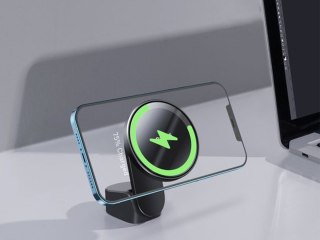 Baseus Big Energy Uchwyt samochodowy z ładowaniem indukcyjnym Mgasafe 15W do iPhone