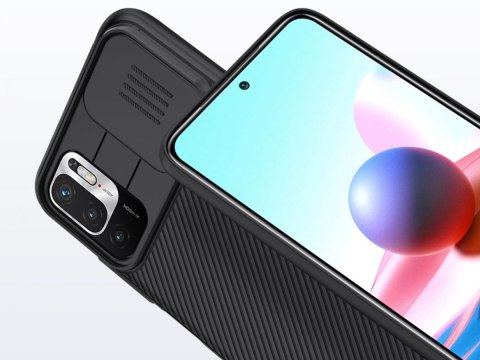 Etui Nillkin CamShield do Xiaomi Poco M3 Pro 5G/ Redmi Note 10 5G Black