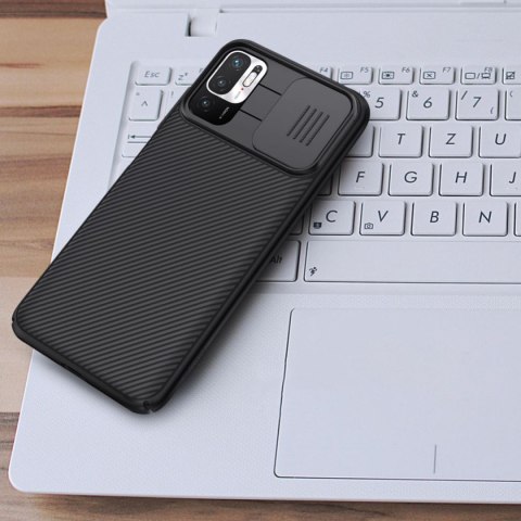 Etui Nillkin CamShield do Xiaomi Poco M3 Pro 5G/ Redmi Note 10 5G Black