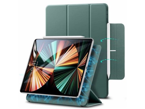 Etui magnetyczne ESR Rebound Pencil do iPad Pro 11 2020 / 2021 Forrest Green