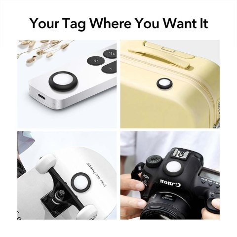 Etui nakładka ESR Stick-ON do Apple Airtag Black&White