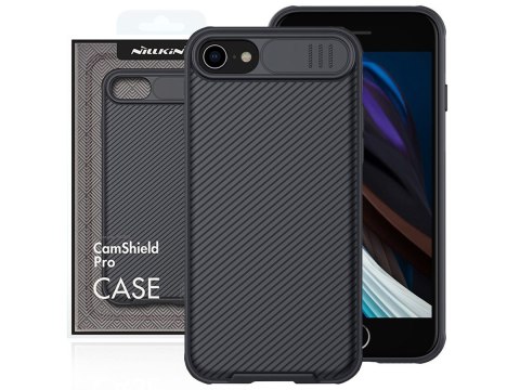 Etui obudowa Nillkin CamShield Pro do Apple iPhone 7/ 8/ SE 2022/ 2020 Black