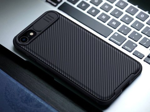 Etui obudowa Nillkin CamShield Pro do Apple iPhone 7/ 8/ SE 2022/ 2020 Black