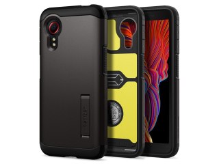 Etui pancerne Spigen Tough Armor do Samsung Galaxy Xcover 5 Gunmetal