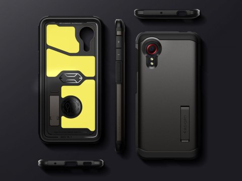 Etui pancerne Spigen Tough Armor do Samsung Galaxy Xcover 5 Gunmetal