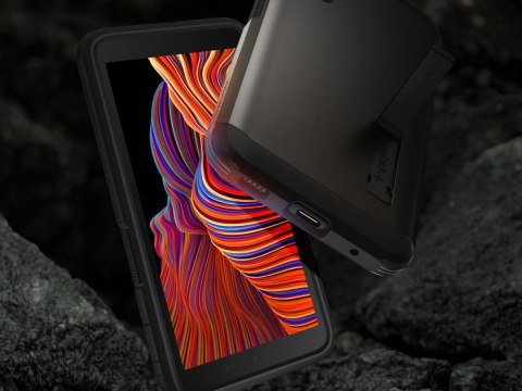 Etui pancerne Spigen Tough Armor do Samsung Galaxy Xcover 5 Gunmetal