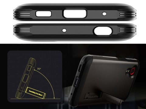 Etui pancerne Spigen Tough Armor do Samsung Galaxy Xcover 5 Gunmetal