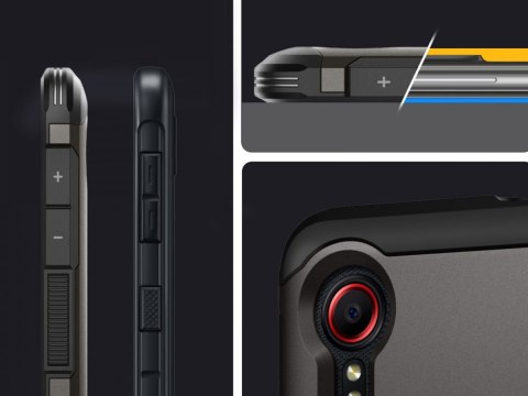 Etui pancerne Spigen Tough Armor do Samsung Galaxy Xcover 5 Gunmetal