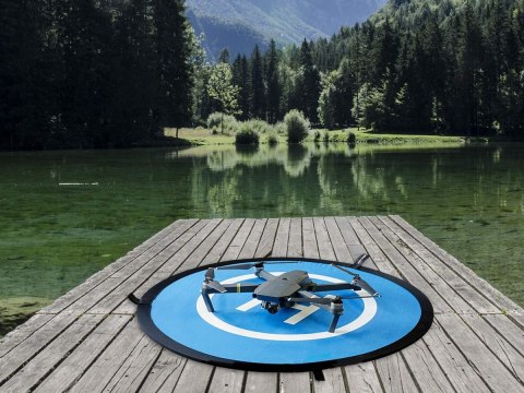 Mata do lądowania dronem lądowisko do drona podkład 75 cm