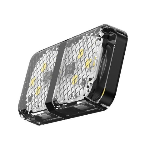 Ostrzegawcza lampka samochodowa Baseus Door Open Warning Light do drzwi 2szt. (czarna)