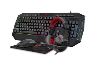Zestaw gamingowy 4w1 Havit GAMENOTE KB501CM Słuchawki + klawiatura + myszka + podkładka